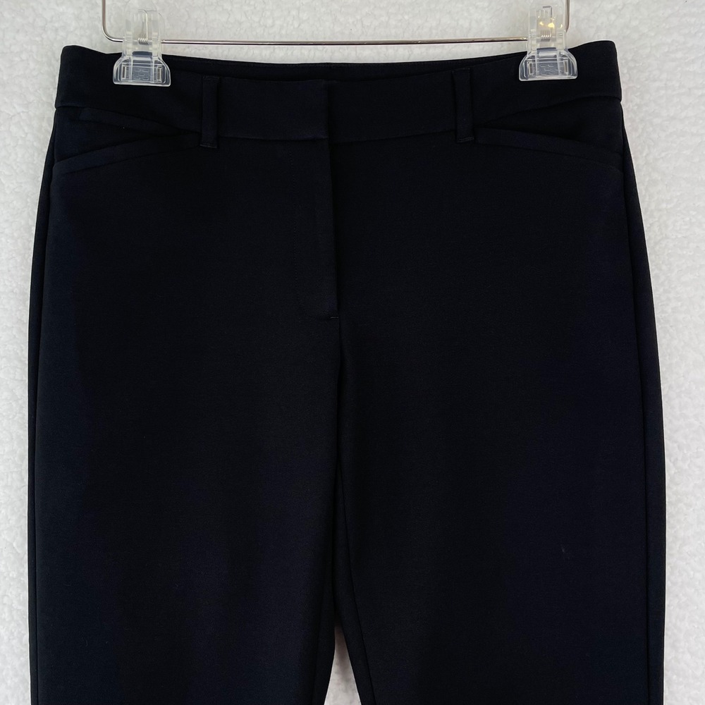 White House Black Market The Slim Ankle Pants Black Size 4 Professional Tapered